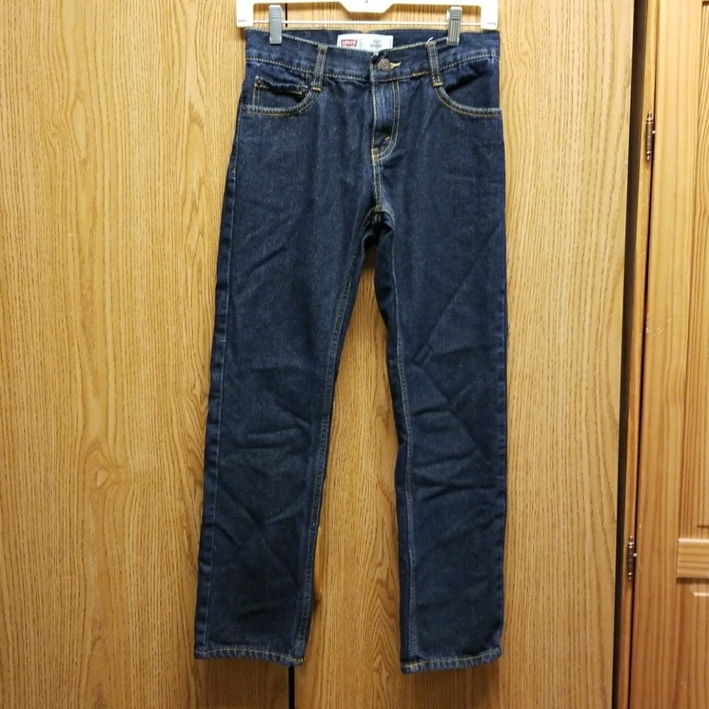 LEVI 511 SKINNY JEAN DARK WASH 14REG 27x27